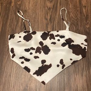 Cow Printed Top